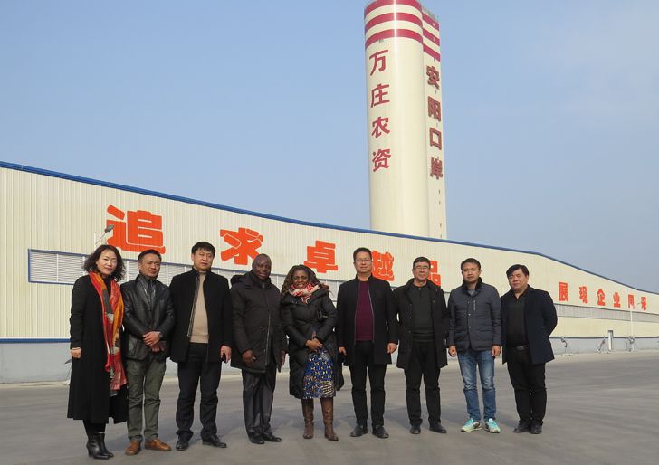 栽下梧桐樹，引得鳳凰來 ——多哥共和國農(nóng)業(yè)部官員一行考察萬莊新肥